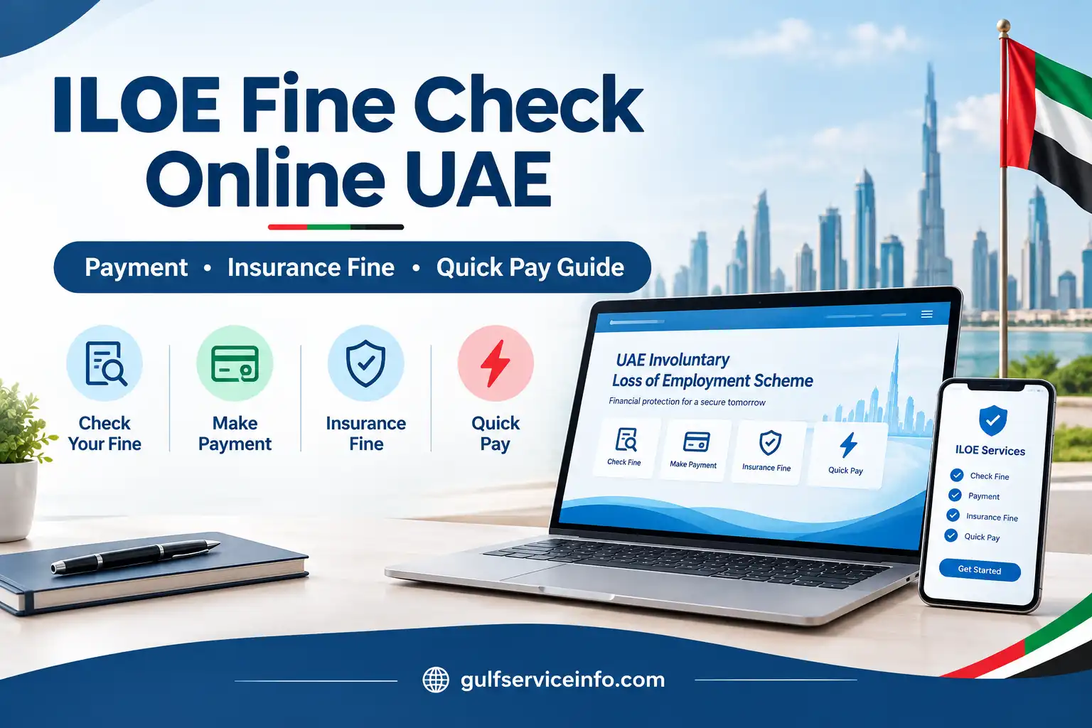 IloE Fine Check Online UAE for payment, insurance fine check and quick pay