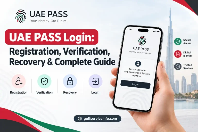 UAE PASS login, registration, verification and account recovery guide in the UAE